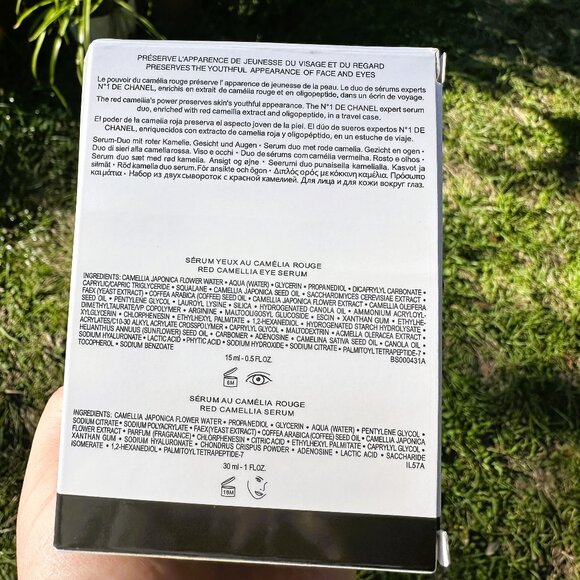 Chanel No. 1 GWP Black Crossbody Hard Sided Lipstick/Card/Cash/Key Case NEW - Picture 11 of 14